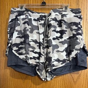 Camo Athletic Shorts for Women